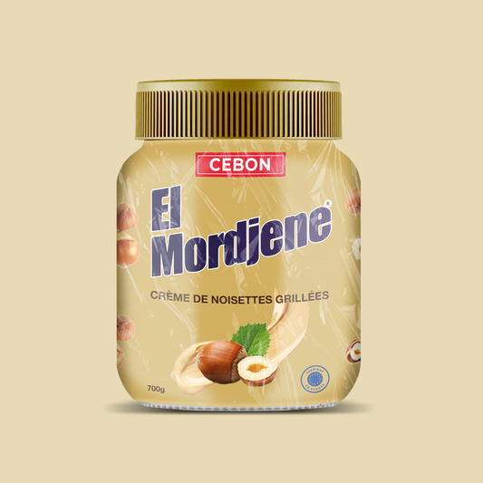 Cette pâte à tartiner  El Mordjene est 100% Europe !